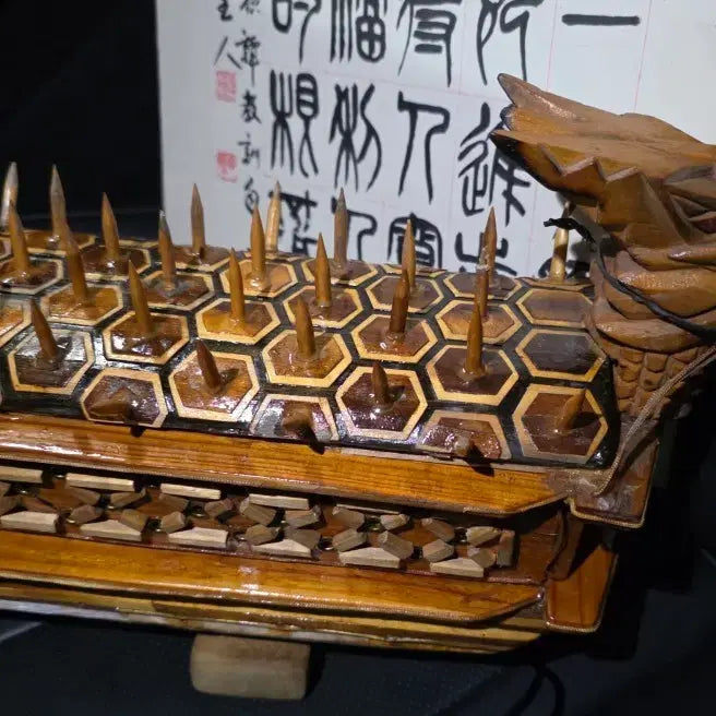 [BUNJANG] Wooden Yi Sun-sin Turtle Ship Model / 원목 이순신 거북선