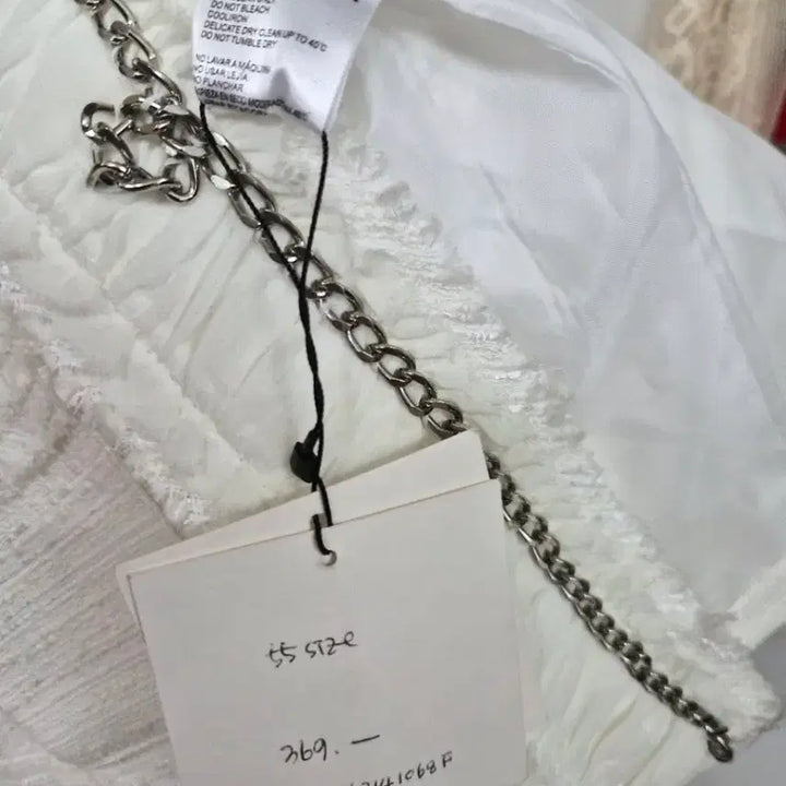 [BUNJANG] the vera White Chain Tweed Jacket / the vera 화이트 체인 트위드 자켓