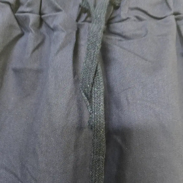 [BUNJANG] Navy Elastic Waist Cotton Pants / 네이비색 허리 밴딩 면바지