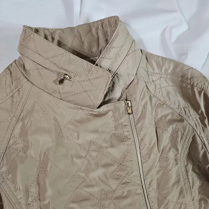 [BUNJANG] CHOI YEN OK Beige Quilted Jacket Coat / [78] CHOI YEN OK 최연옥 디자이너 베이지 퀼팅 자켓 코트