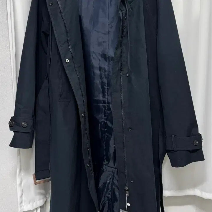 [BUNJANG] Eudon Choi Trench Hooded Long Jacket / [새상품] Eudon Choi 유돈초이 트렌치 후드