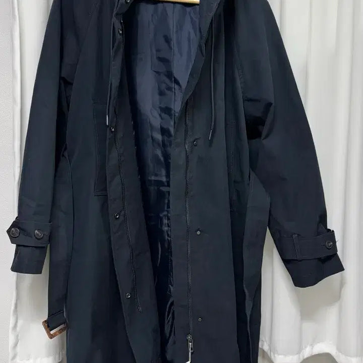 [BUNJANG] Eudon Choi Trench Hooded Long Jacket / [새상품] Eudon Choi 유돈초이 트렌치 후드