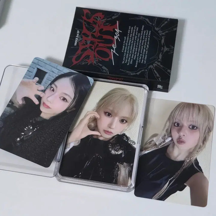 [SOLD OUT] 엔믹스 스틱아웃 네모앨범 포카 규진 지우 릴리
