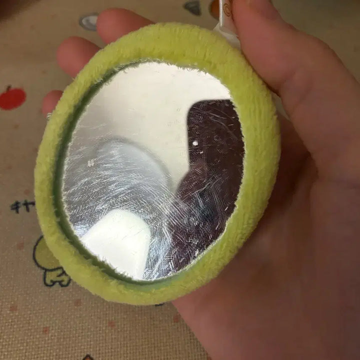 [BUNJANG] San-X Kogepan Melon Bread Mirror Keyring / 산엑스 코게빵 메론빵 거울 키링
