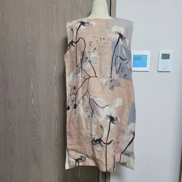 [BUNJANG] Lebeige Linen Floral Pattern Midi Dress / 르베이지 플라워 패턴 린넨 원피스