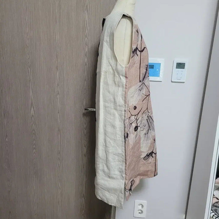 [BUNJANG] Lebeige Linen Floral Pattern Midi Dress / 르베이지 플라워 패턴 린넨 원피스