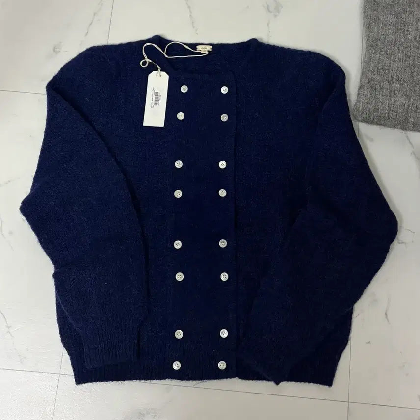 [BUNJANG] Via Plane Linker Cardigan Navy M / 비아플레인 링커가디건 네이비 m