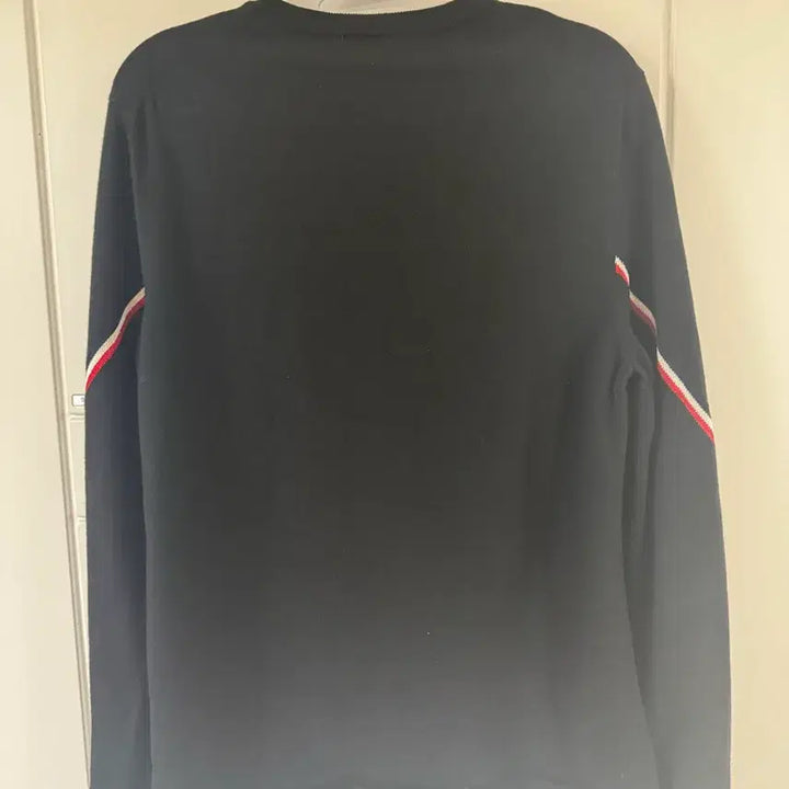 [BUNJANG] Moncler Black Round Neck Knit Sweater / 몽클레어 블랙 라운드넥 니트