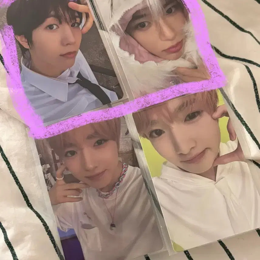 [BUNJANG] NCT WISH NCT DREAM Photocard Bundle / 엔시티 위시 포카 , 엔시티 드림 포카 (시그 트래카, 특전)