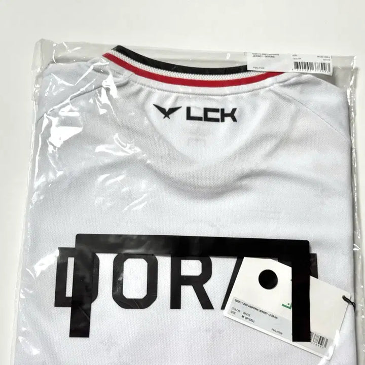 [SOLD OUT] [미개봉] S M 도란 져지 유니폼 2025 T1 티원 화이트 반팔