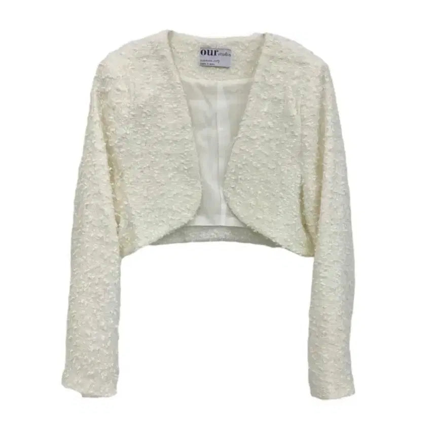 [BUNJANG] Tweed Crop Jacket / 크롭 트위드 자켓 (새상품)