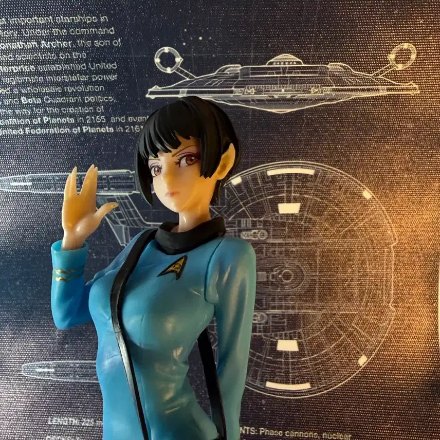 [BUNJANG] Star Trek Figure + Enterprise Ship &amp; U.S. Space Force / 스타트렉 피규어+엔터프라이즈호&amp;미국우주군
