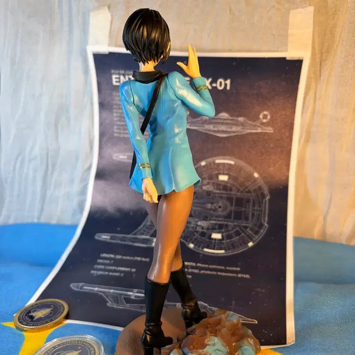 [BUNJANG] Star Trek Figure + Enterprise Ship &amp; U.S. Space Force / 스타트렉 피규어+엔터프라이즈호&amp;미국우주군