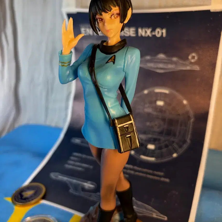 [BUNJANG] Star Trek Figure + Enterprise Ship &amp; U.S. Space Force / 스타트렉 피규어+엔터프라이즈호&amp;미국우주군