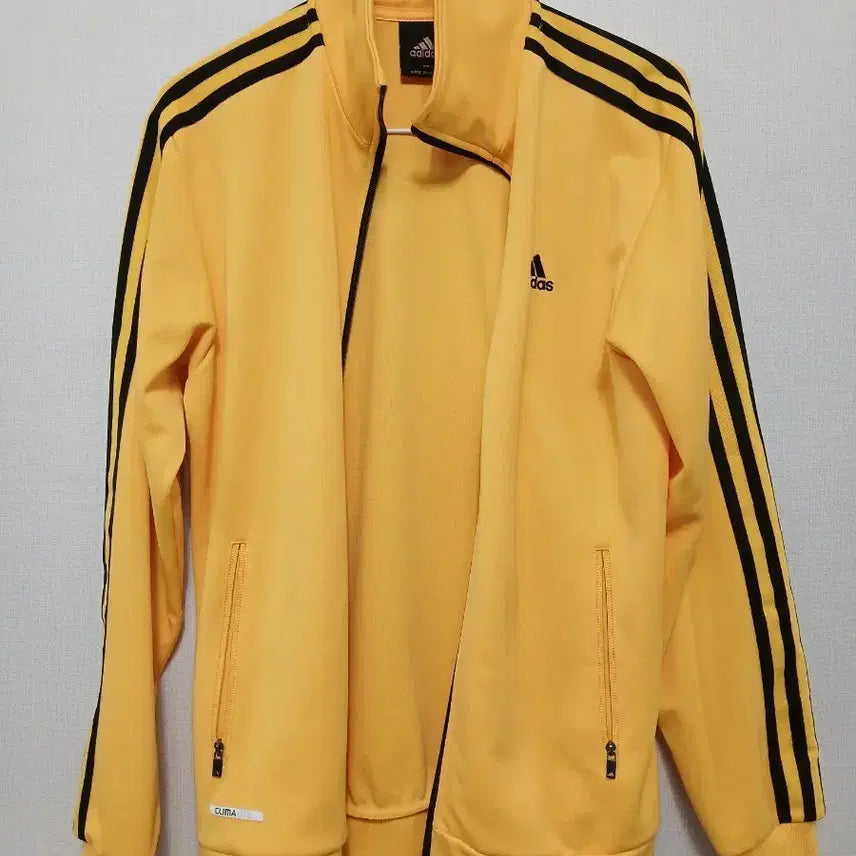 [BUNJANG] Adidas 3-Stripes Track Jacket Yellow / 아디다스 삼선 져지 자켓 옐로우