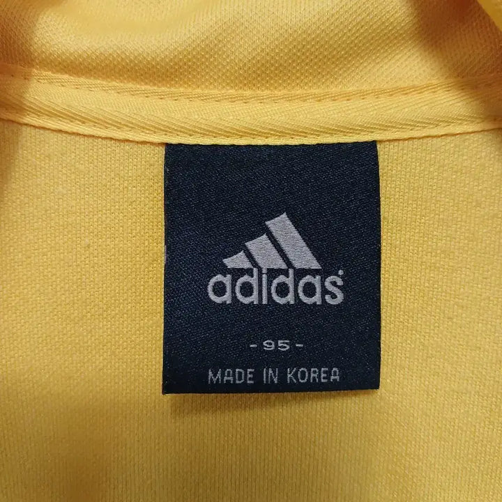 [BUNJANG] Adidas 3-Stripes Track Jacket Yellow / 아디다스 삼선 져지 자켓 옐로우