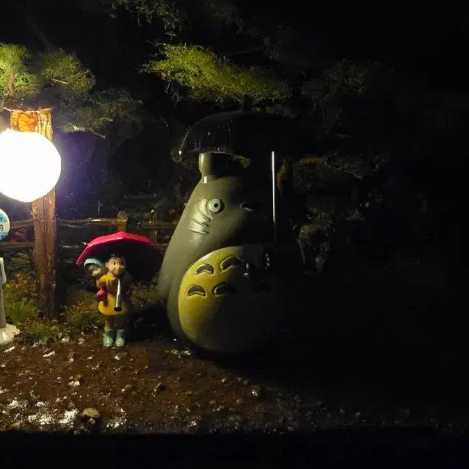 [BUNJANG] My Neighbor Totoro Bus Stop Diorama / 토토로 정류장 디오라마