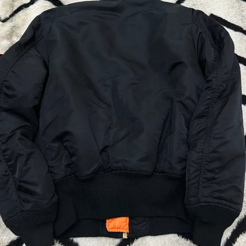 [BUNJANG] Alpha Industries MA-1 Reversible Bomber Jacket / [S]알파인더스트리 Ma-1 양면 항공 점포/블랙오렌지