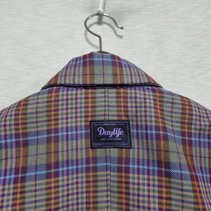[BUNJANG] Daylife Crop Check Jacket (Women&