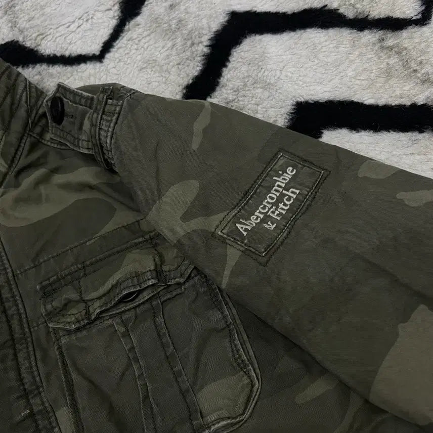 [BUNJANG] Abercrombie Camouflage Field Jacket / [M]아베크롬비 카모플라주 필드 야상자켓