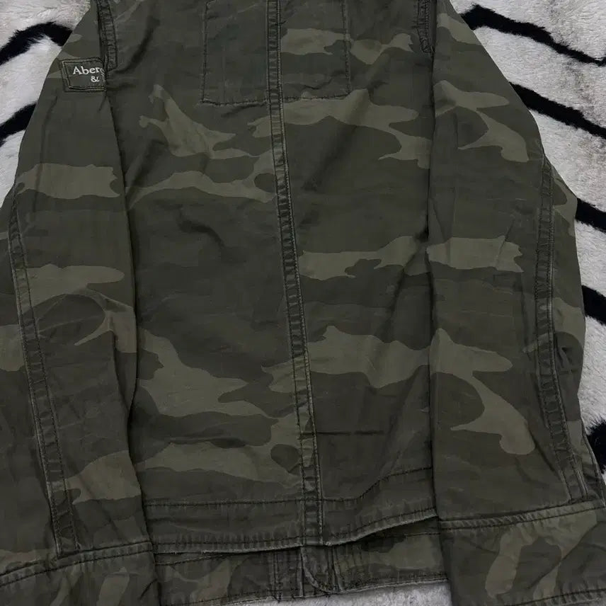 [BUNJANG] Abercrombie Camouflage Field Jacket / [M]아베크롬비 카모플라주 필드 야상자켓