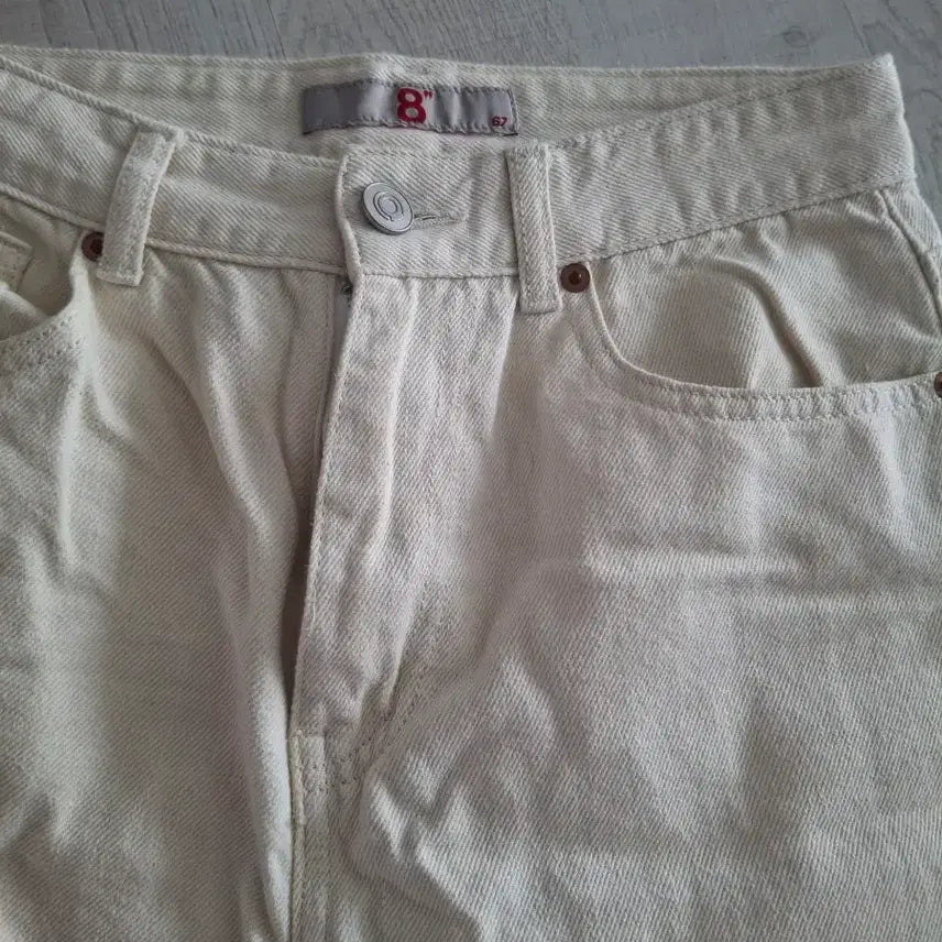 [BUNJANG] 8 Seconds Ivory Pants 55 / 에잇세컨즈 아이보리 바지55