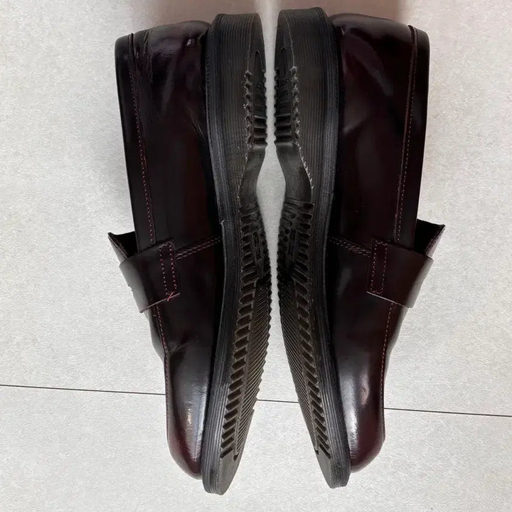 [BUNJANG] Dr. Martens Temara Burgundy High Shine Penny Loafer UK 9 / 280mm / 닥터마틴 페니로퍼 테마라 UK9/280 - 버건디