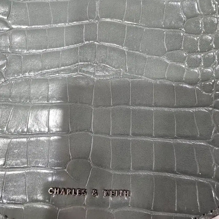 [BUNJANG] Charles &amp; Keith Mint Half Moon Crossbody Bag / 찰스앤키스 민트 반달크로스백