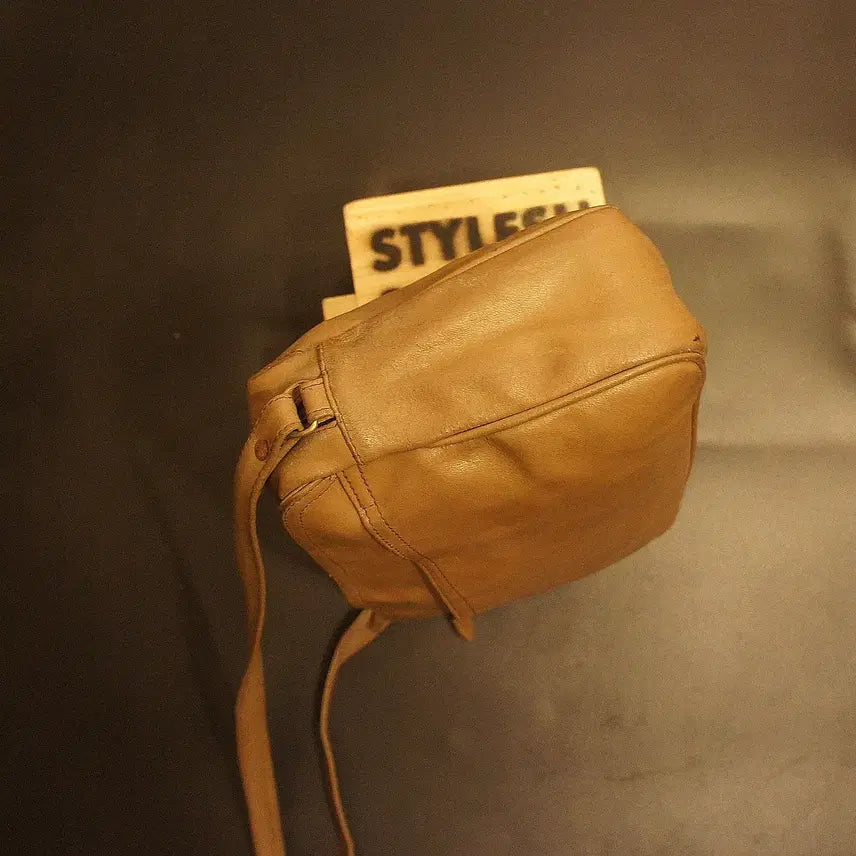 [BUNJANG] Vintage Leather Crossbody Bag / 7145 크로스가방 크로스백 가죽백 가죽가방 빈티지가방 여성가방 남자백