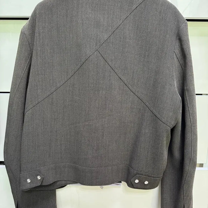 [BUNJANG] Waveness Layered Wool Racer Jacket Khaki / [2] 웨이비니스 레이어드 울 레이서 자켓 카키