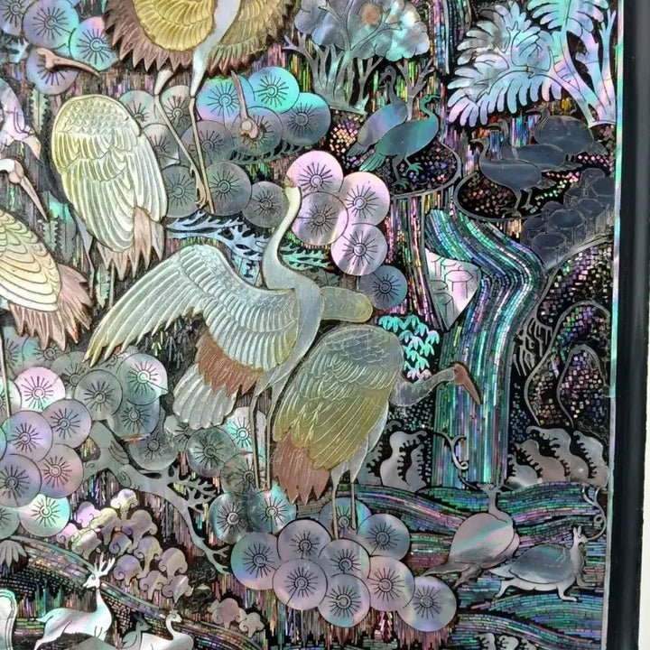 [BUNJANG] Vintage Mother-of-Pearl Frame / 70S 빈티지 자개액자 creative reuse Frame 48