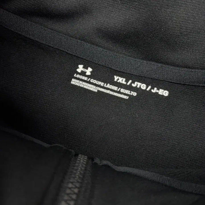 [BUNJANG] Under Armour Black Full-Zip Jacket / 언더아머 블랙 집업 자켓
