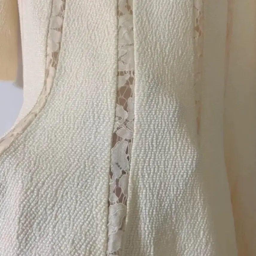 [BUNJANG] Jill Stuart Ivory Lace Dress / 질스튜어트 아이보리 레이스 원피스