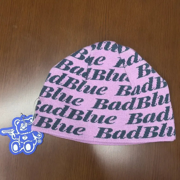 [BUNJANG] Badblue Logo Pattern Beanie / (새상품)배드블루 로고 패턴 비니 badblue