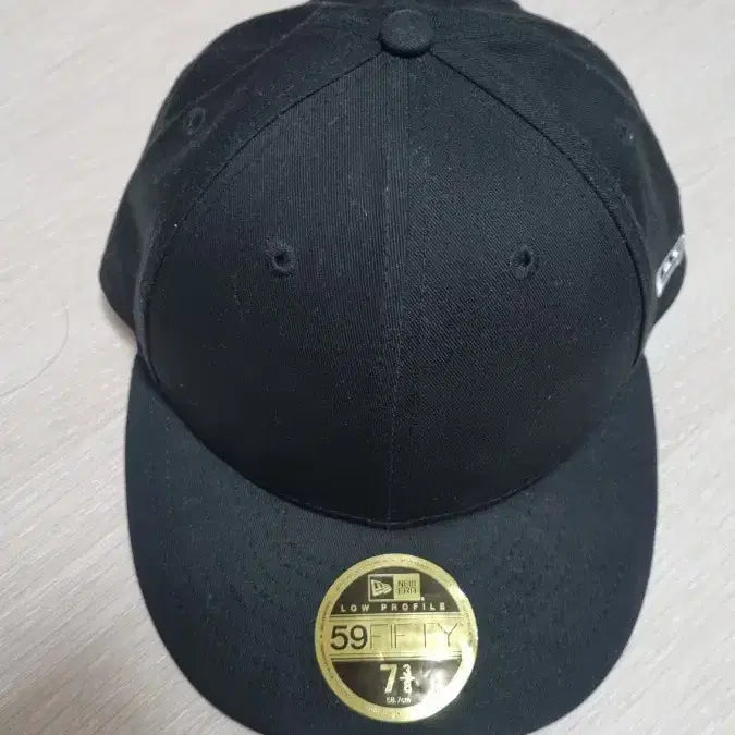 [BUNJANG] New Era 59FIFTY Low Profile Snapback Hat / 뉴에라 59FIFTY 블랙 로우프로파일 7 3/8