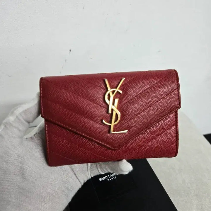 [BUNJANG] Saint Laurent Envelope Wallet / [정품] 입생로랑 엔벨로프 반지갑