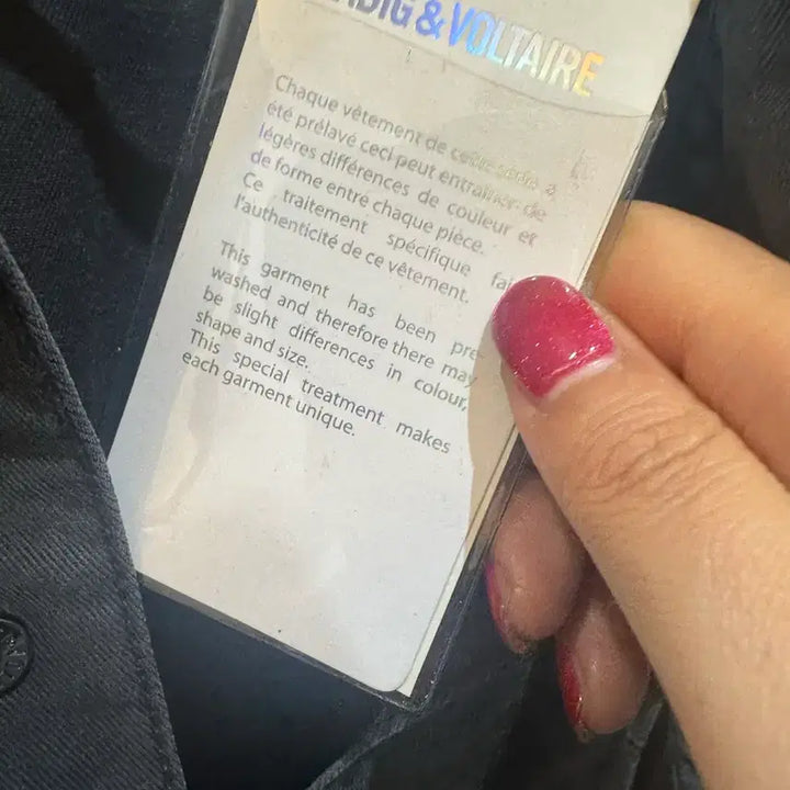 [BUNJANG] Zadig &amp; Voltaire Pocket Washed Dress / 쟈딕앤볼테르 포켓 워싱 원피스