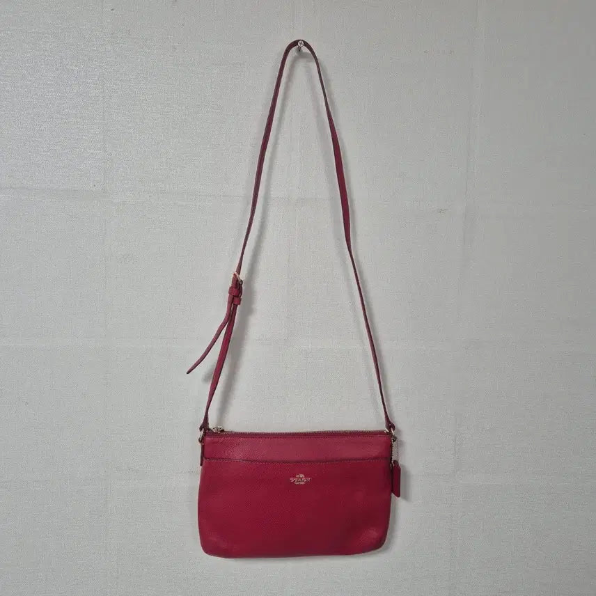 [BUNJANG] Coach Red Crossbody Bag / 코치 레드 크로스백 가방