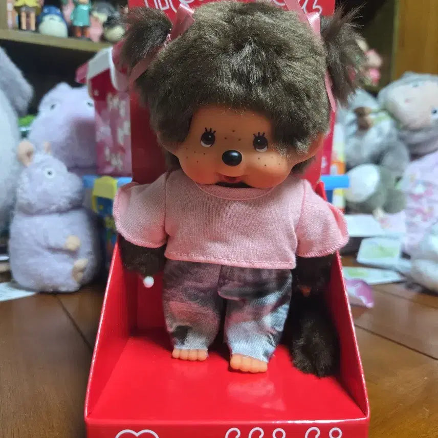 [BUNJANG] Monchhichi Street Style Female Version / 몬치치 스트리트 스타일 여자 버전