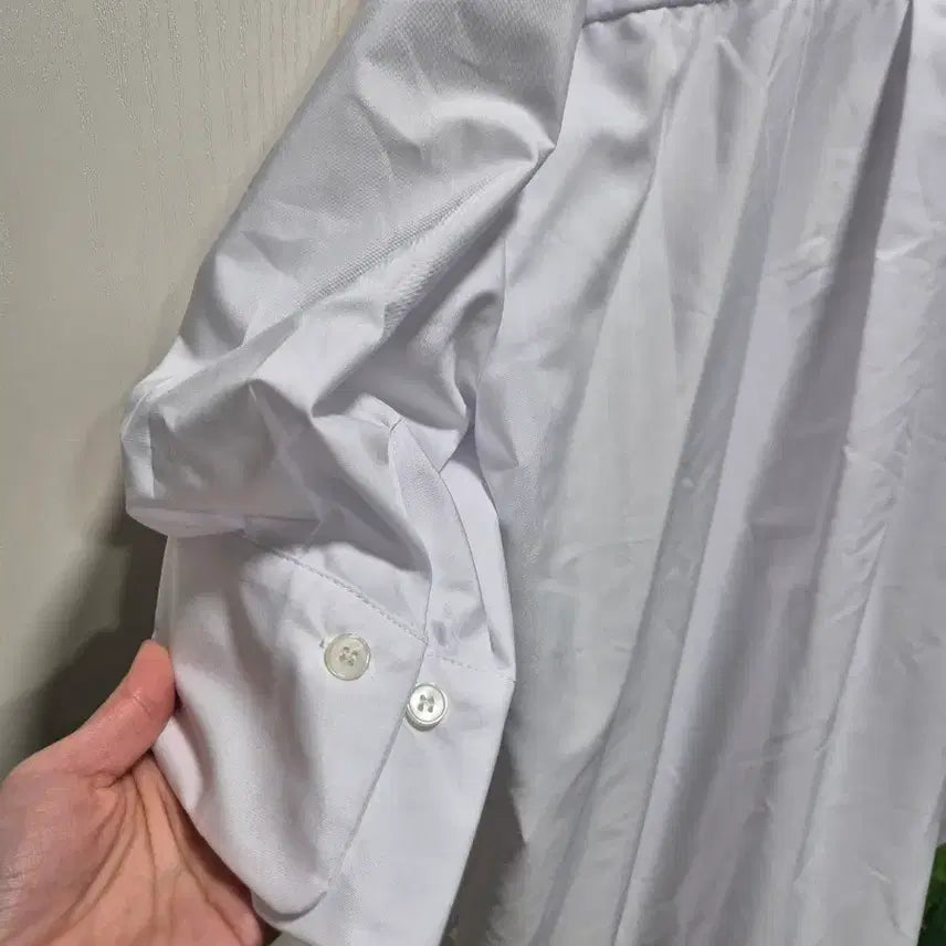[BUNJANG] VTG White Shirt Blouse / (세일)(새상품)VTG 화이트 셔츠 블라우스