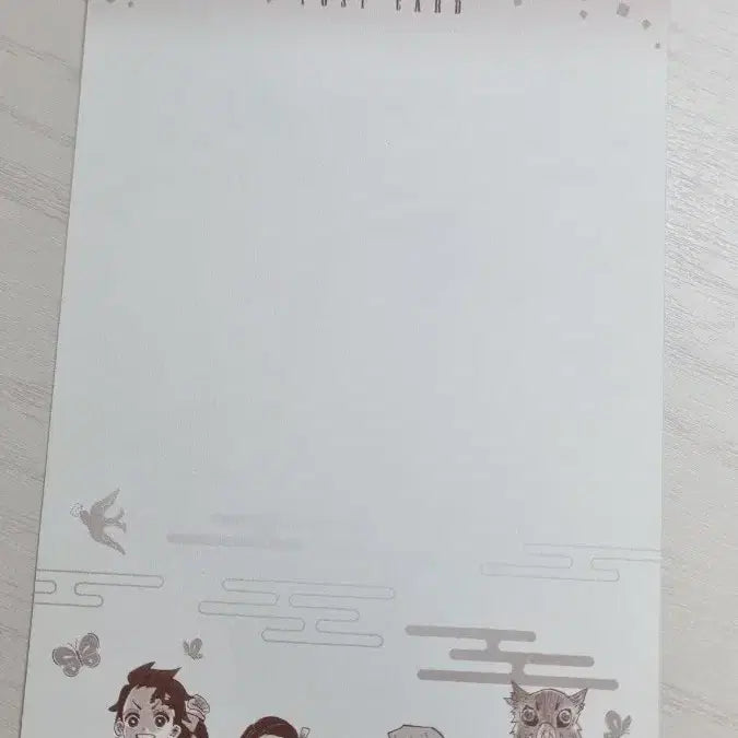 [SOLD OUT] 귀멸의 칼날 귀칼 젠이츠 특전 엽서