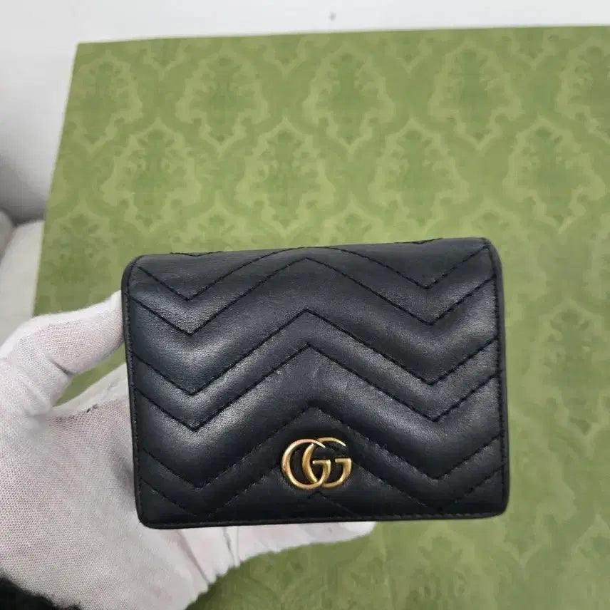 [BUNJANG] Gucci Marmont Wallet / [보증서 정품] 구찌 마몬트 반지갑