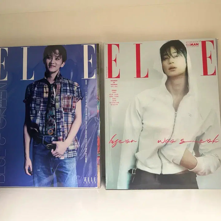 [SOLD OUT] 엘르 2024년 4월 엘르 2025년 3월 변우석 잡지 2개 일괄