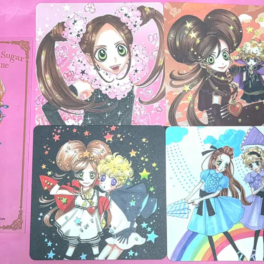 [BUNJANG] Sugar Sugar Rune Pop-up Exclusive Coaster Bookmark Set (Vanilla, Chocolat) / 슈가슈가룬 팝업 2만원, 5만원 특전 코스터 북마크 바닐라 쇼콜라