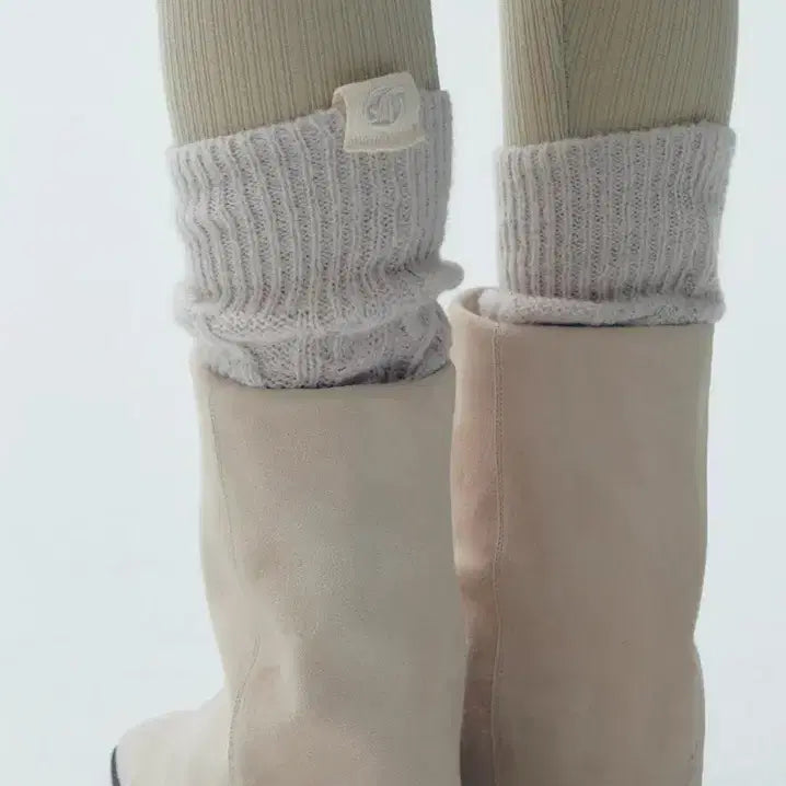 [BUNJANG] Soft Seoul DIA Knit Leg Warmer / 소프트서울 니트 레그 워머 DIA KNIT WARMER