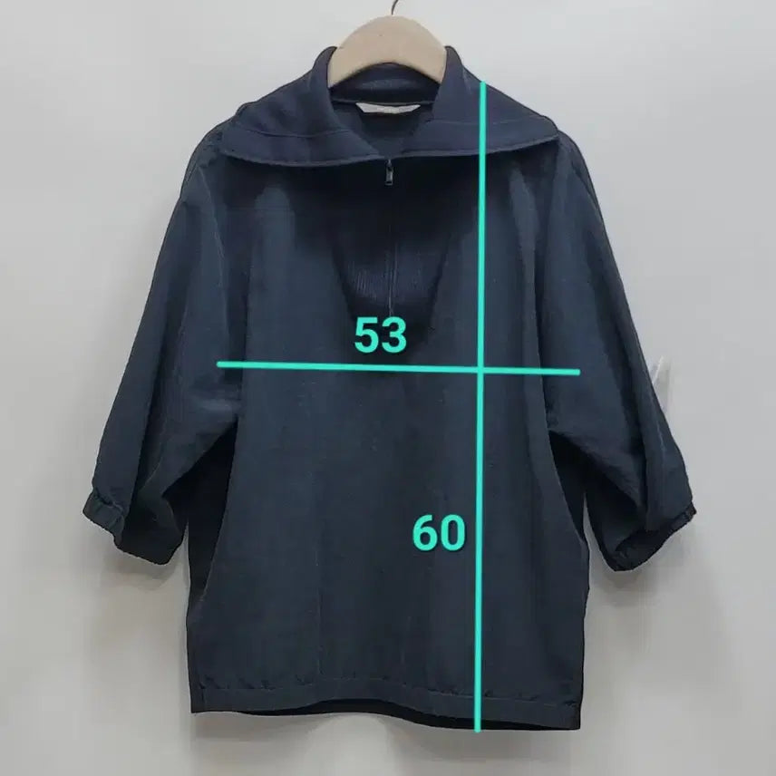 [BUNJANG] BCBG Knit High Neck Half Zip-Up Top / BCBG 21SS 니트 하이넥 반팔 하프 집업  / 여 88-96-160