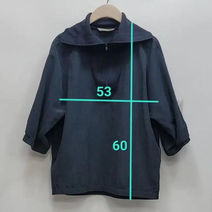 [BUNJANG] BCBG Knit High Neck Half Zip-Up Top / BCBG 21SS 니트 하이넥 반팔 하프 집업  / 여 88-96-160