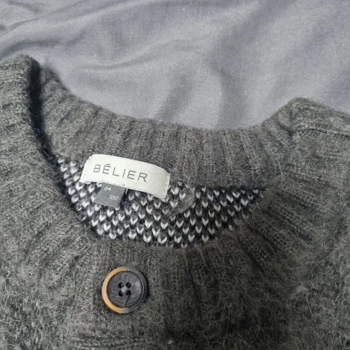 [BUNJANG] Vellie Brushed Argyle Cardigan / 벨리에 브러쉬드 아가일 가디건