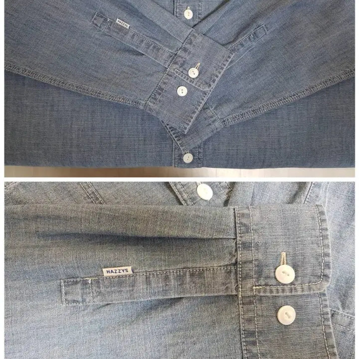 [BUNJANG] Hazzys Denim Shirt XL / [헤지스]정품 남성 데님남방XL새상품(105-110까지)