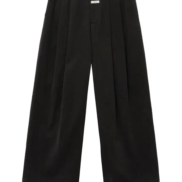 [BUNJANG] Marithe T-shirt Two-Tuck Chino Pants - Black - M / 마리떼 투턱 치노팬츠 블랙 M